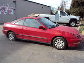 1994 ACURA INTEGRA HTBK, 1.8L LS 5SPEED, COLOR RED, STK A14161